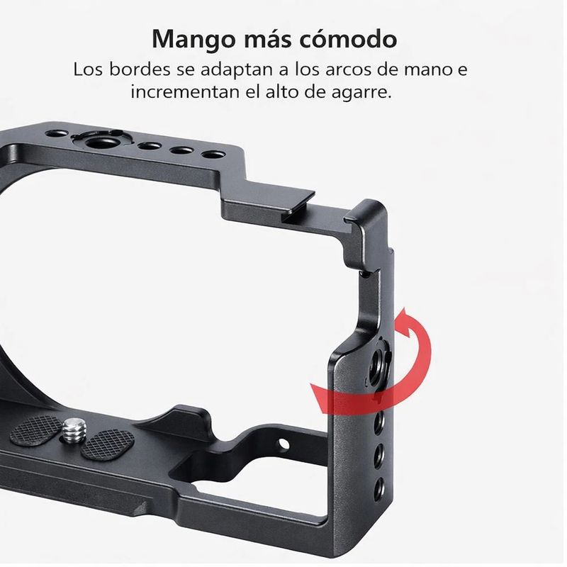 Jaula Ulanzi para cámara Sony A6400 múltiples accesorios especificaciones