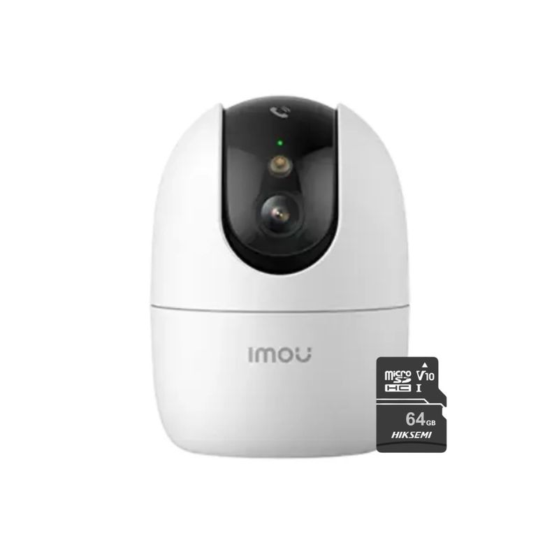 Cámara de seguridad Wi-Fi Imou 2K interior microSD 64GB frontal