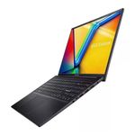Laptop Asus Vivobook 16 i7 512GB 16GB Negro lateral oblicuo