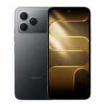 Celular Tecno Spark 50 4G negro vista frontal