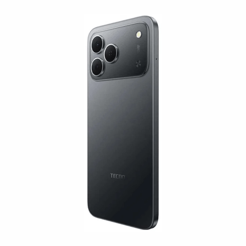 Celular Tecno Spark 50 4G negro con Android 16 y conectividad Bluetooth 5.2