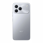Celular Tecno Spark 50 4G titanio con cámara principal 50MP
