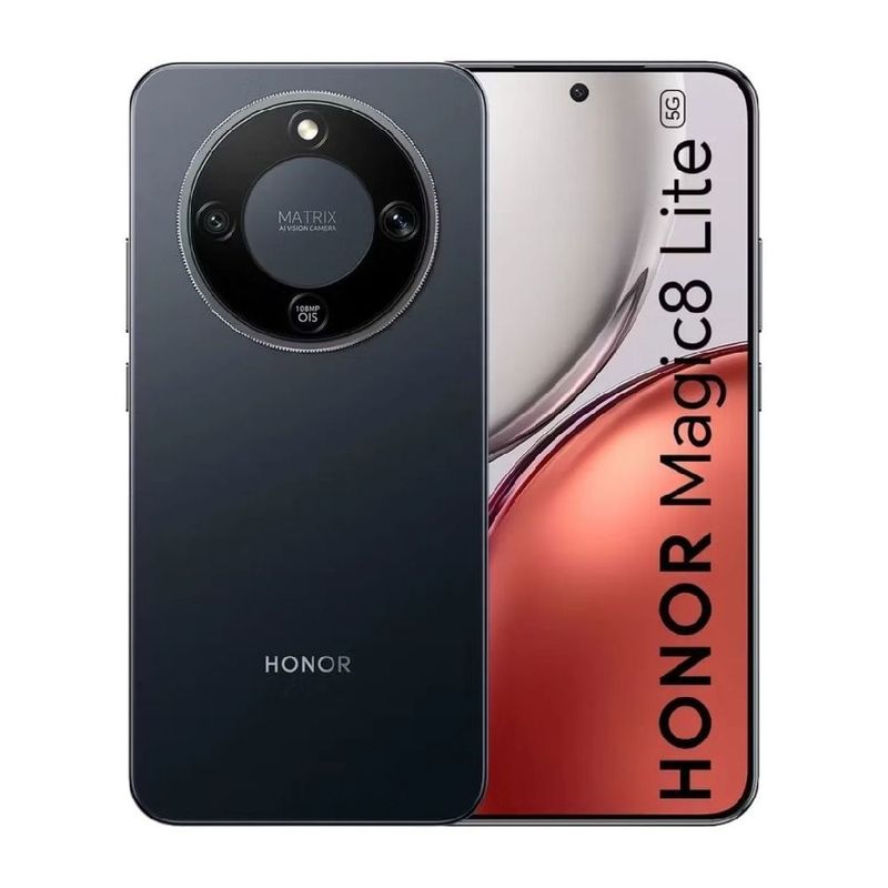 Celular Honor Magic8 Lite 5G 256GB 8GB RAM cámara 108MP frontal