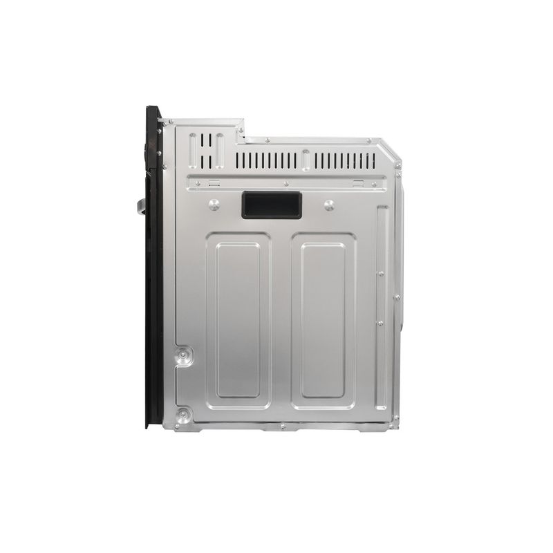 Horno eléctrico empotrable Sole 68L vidrio templado negro lateral