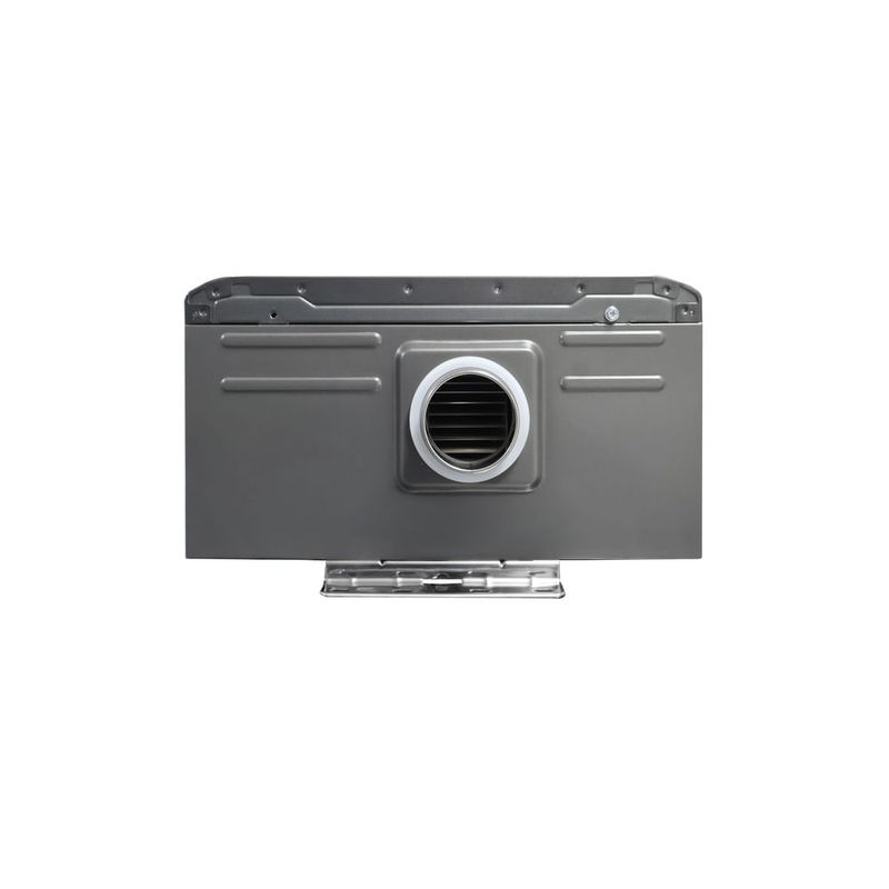 Calentador de agua Sole gas GLP 26L digital gris oscuro lateral