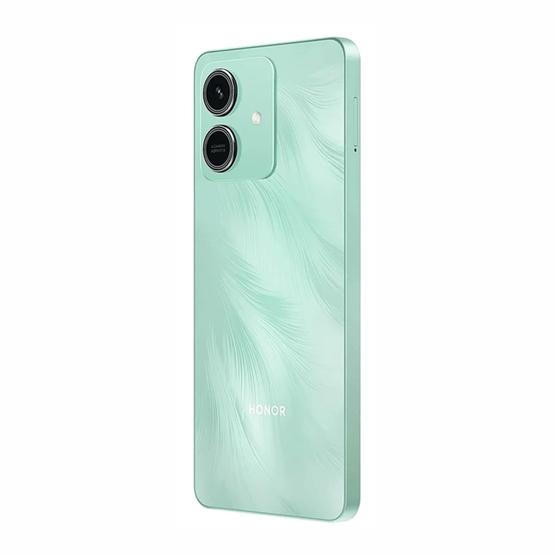 Celular Honor Play 10 4G cian vista oblicua