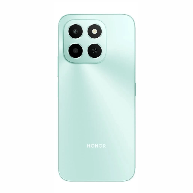 Celular Honor X6C 4G azul cian cámara principal 50MP