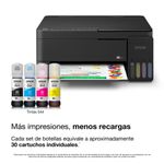 Impresora multifuncional Epson L3350 Wi-Fi EcoTank negra características