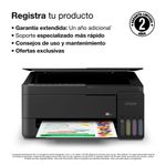 Impresora multifuncional Epson L3350 Wi-Fi EcoTank negra capacidad