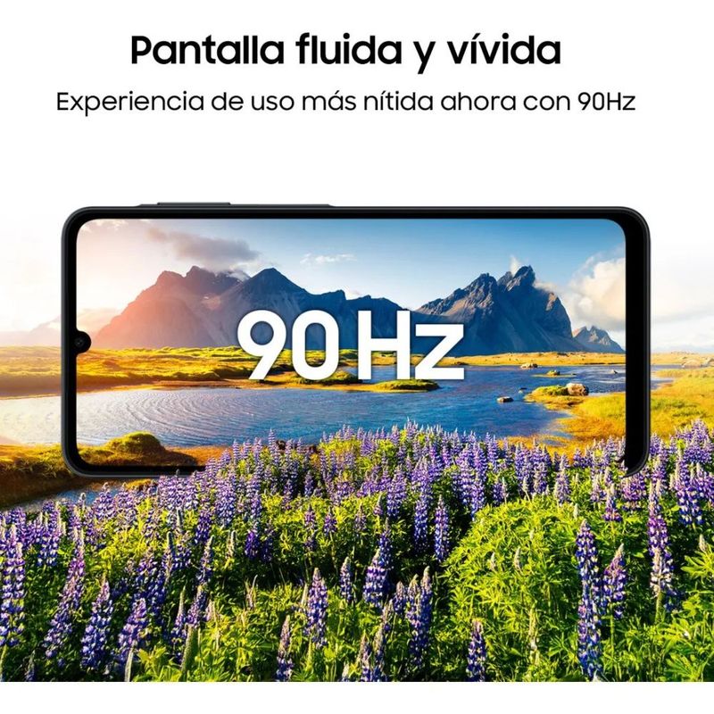 Celular Samsung Galaxy A07 128GB 4GB RAM cámara 50MP negro fluidez