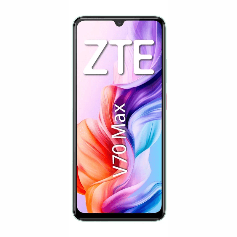 Celular ZTE Blade V70 Max 4G verde pantalla LCD IPS 6.9 pulgadas