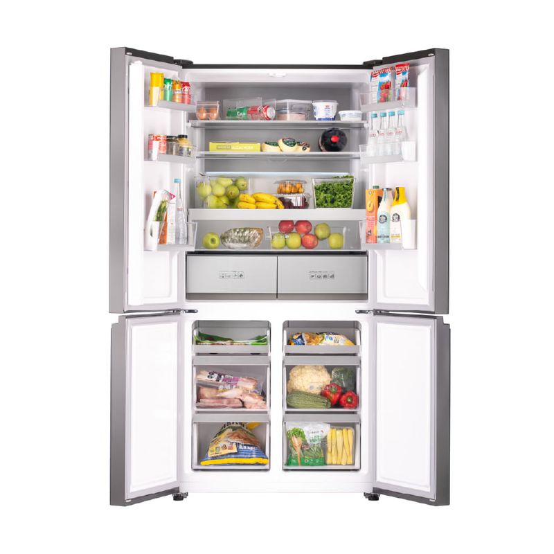 Refrigeradora S-Collection Berlin 522L No Frost 4 puertas espacio