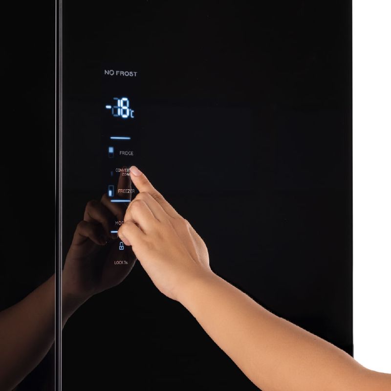 Refrigeradora S-Collection Berlin 522L No Frost 4 puertas panel digital