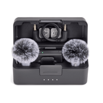 Micrófono inalámbrico DJI Mic Mini 2 negro vista frontal