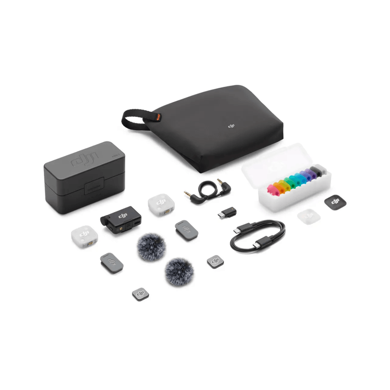 DJI Mic Mini 2 kit completo vista general