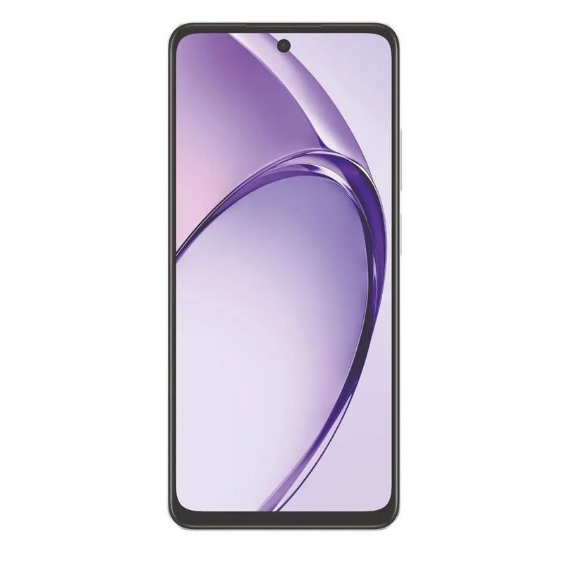 Celular Oppo A60 4G 256GB 8GB RAM Blanco frontal equipo