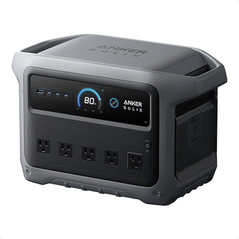 Estación Anker Solix C1000 Gen 2 1,024Wh 2,000W portátil frontal