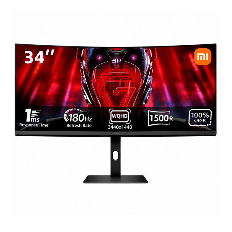 Monitor curvo Xiaomi G34WQi 34 negro tasa de refresco 180Hz