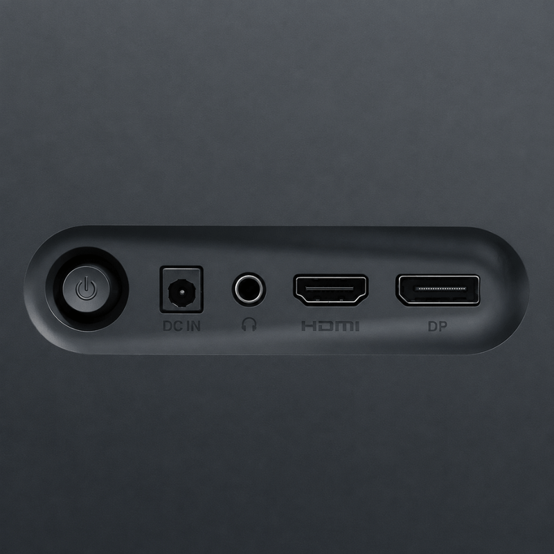 Monitor Xiaomi A27Qi EU negro entradas HDMI y DisplayPort