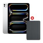 iPad Pro 11 pulgadas M5 256GB cámaras 12MP silver con Case protector frontal