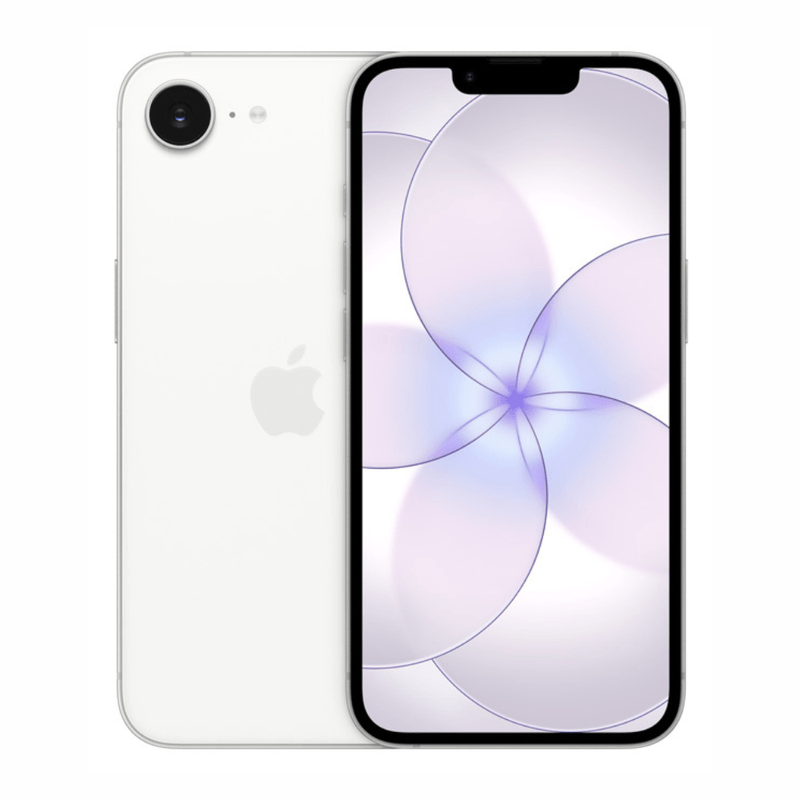iPhone 17e 5G blanco frontal