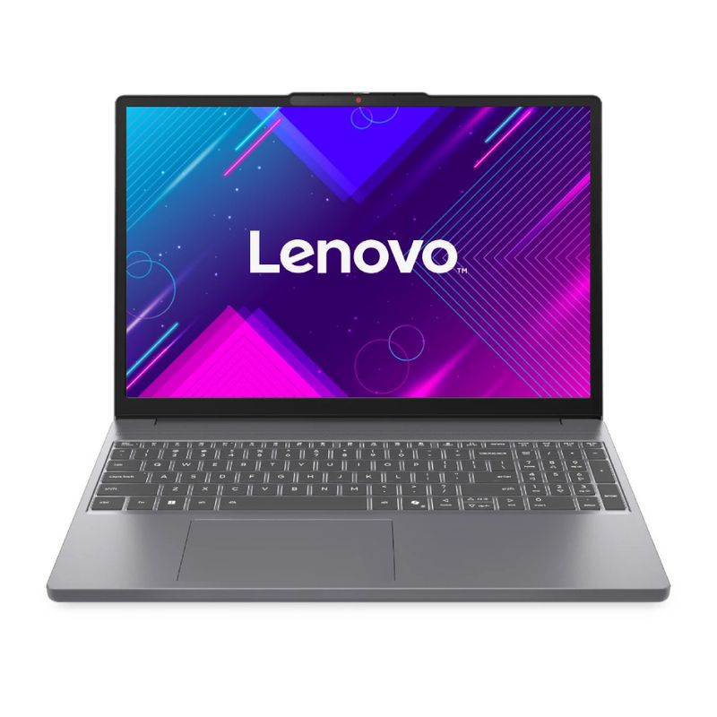 Laptop Lenovo IdeaPad Slim 3 i5 512GB SSD 8GB RAM gris frontal