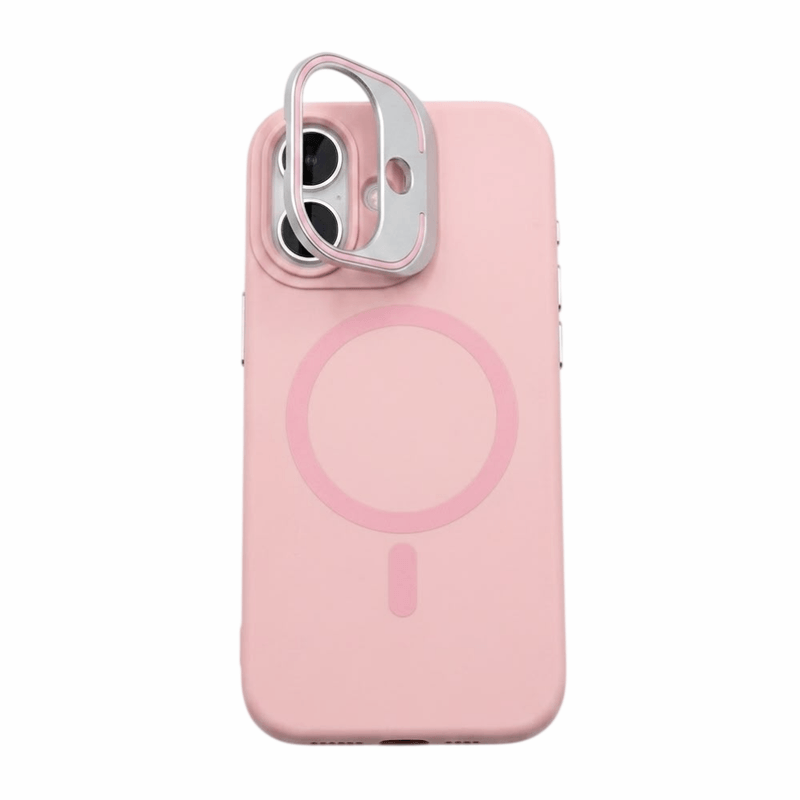 Case iBox para iPhone 17 Soft Line rosado MagSafe