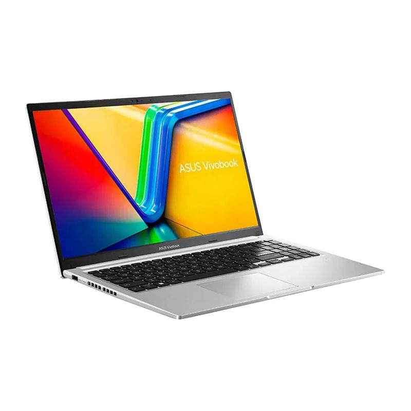 Laptop Asus Vivobook 15 Ryzen 7 16 GB RAM 512 GB Plata frontal oblicuo 2