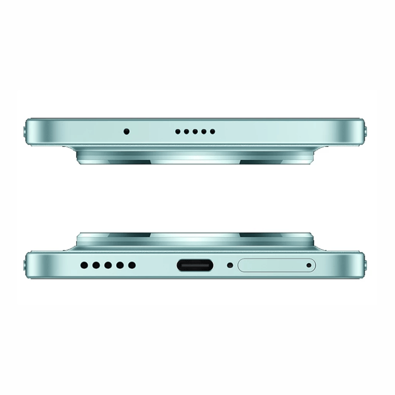 Celular Huawei Nova 15 Max azul conector y altavoz
