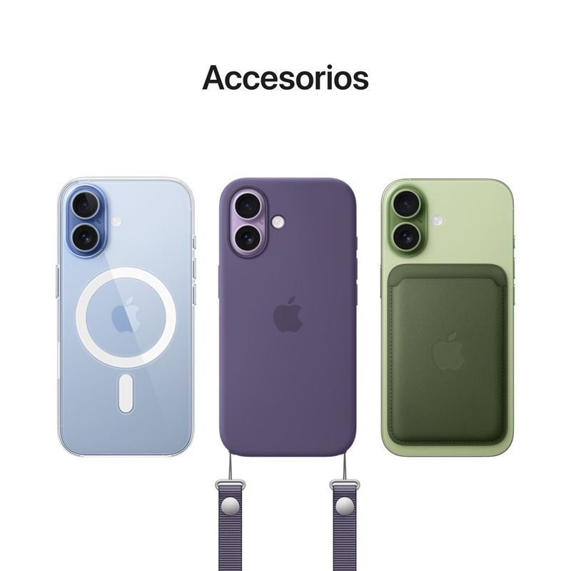 iPhone 17 eSIM 256GB blanco con case y mica de vidrio cases