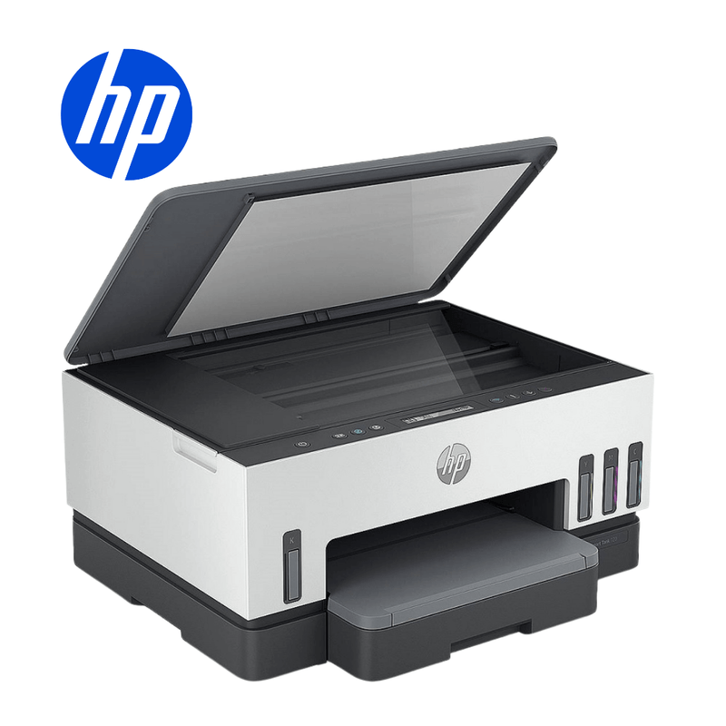 Impresora HP Smart Tank 720 multifuncional WiFi frontal oblicuo
