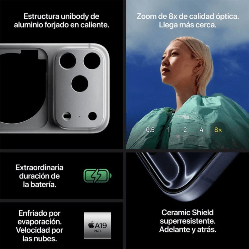 iPhone 17 Pro Max Silver chip a19 pro