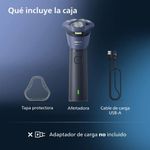 Afeitadora Philips S2885/00 seco húmedo inalámbrica negra frontal beneficios