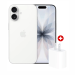 Apple iPhone 17 256GB Blanco eSIM iOS y Cubo Carga 20W