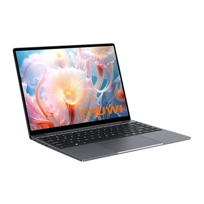 Laptop Chuwi CoreBook X i9 16 GB RAM 1 TB Negro frontal oblicuo