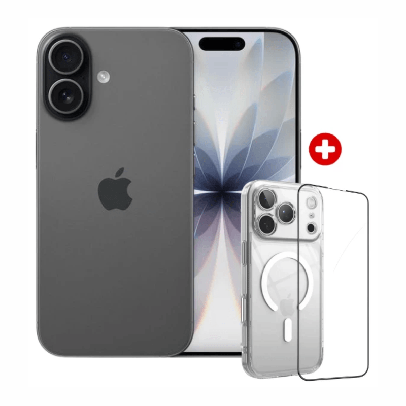 Apple iPhone 17 256GB Negro eSIM, case y mica de vidrio