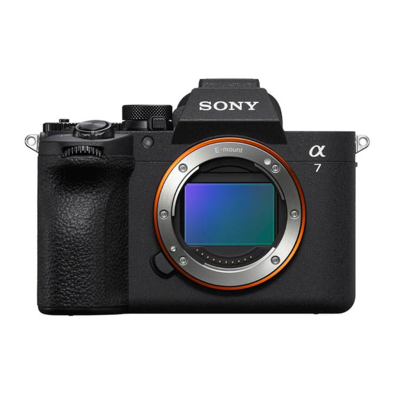 Cámara mirrorless Sony Alpha a7 V Full Frame 33MP solo cuerpo frontal