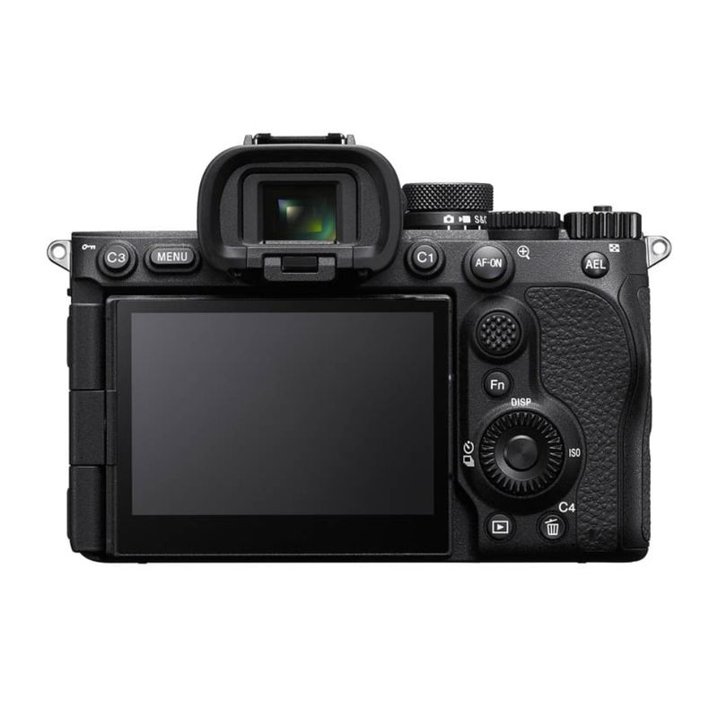 Cámara mirrorless Sony Alpha a7 V Full Frame 33MP solo cuerpo dorsal