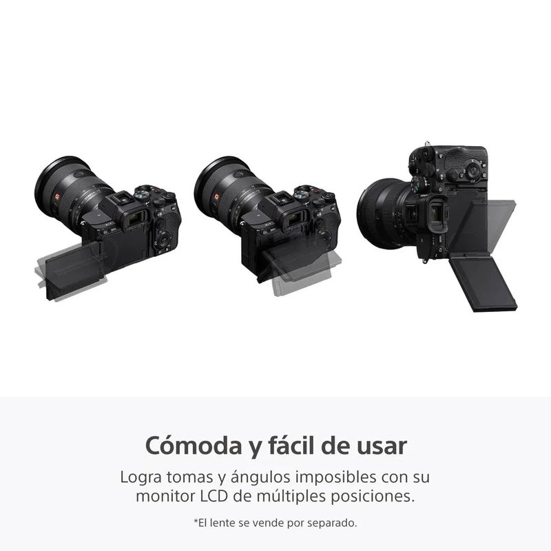 Cámara mirrorless Sony Alpha a7 V Full Frame 33MP solo cuerpo