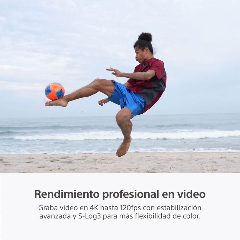 Cámara mirrorless Sony Alpha a7 V Full Frame 33MP especificaciones