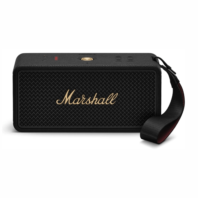 Parlante Bluetooth Marshall Middleton II IP67 30h negro frontal