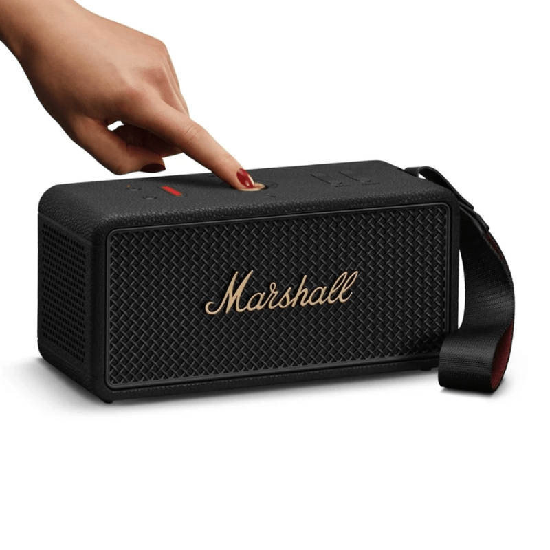 Parlante Bluetooth Marshall Middleton II IP67 30h negro uso