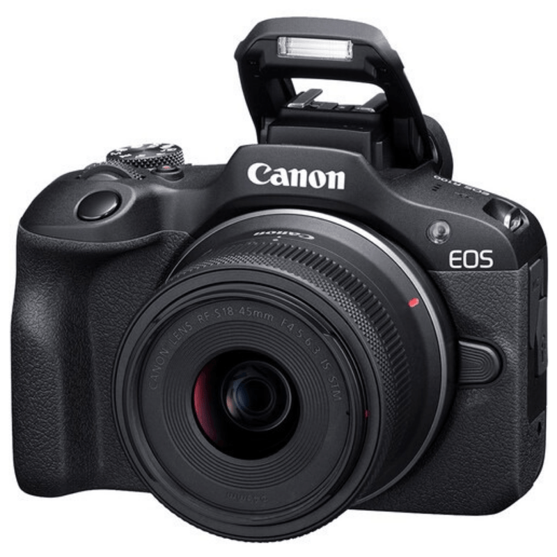 Cámara Canon EOS R100 mirrorless kit 18-45mm