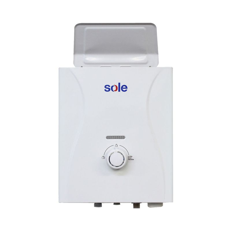 Calentador Sole Control Total 5.5L GN pantalla LED blanco frontal