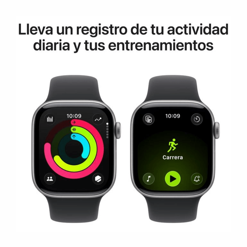 Apple Watch series 11 46 mm GPS 64GB chip S10 gris espacial monitoreo de actividades