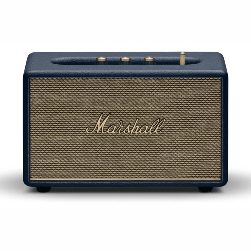 Parlante Marshall Acton III Bluetooth 5.2 estéreo azul frontal