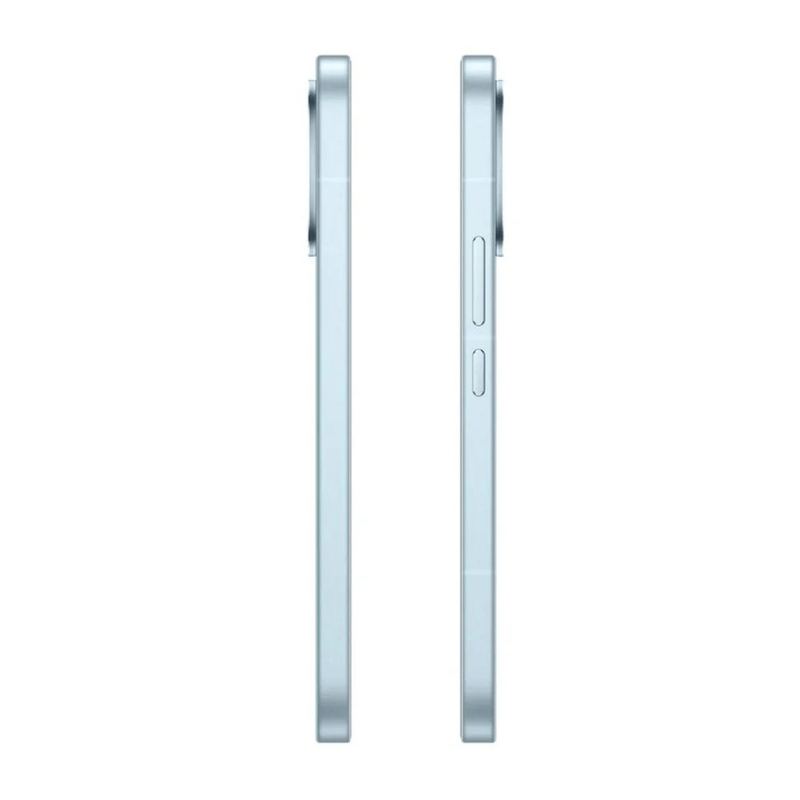 Celular Xiaomi Poco X8 Pro Max 256GB 12GB RAM AMOLED azul lateral