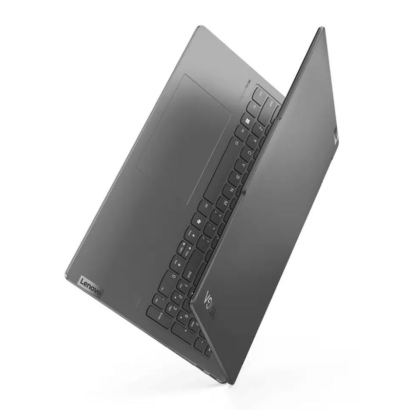 Laptop Lenovo Yoga Slim 7 Ultra 7 16GB 1TB gris superior oblicuo