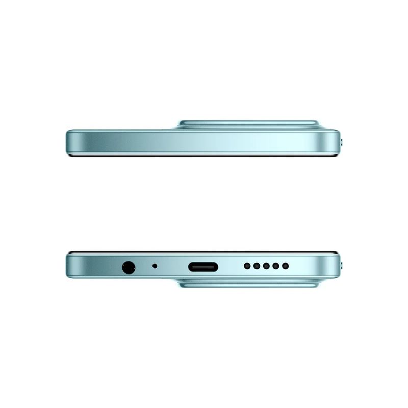 Celular Xiaomi Poco C85 128GB 6GB RAM pantalla 6.9 verde lateral horizontal