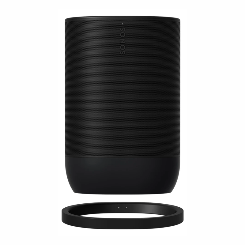 Parlante Sonos Move 2 Wi-Fi Bluetooth Trueplay IP56 negro base de carga